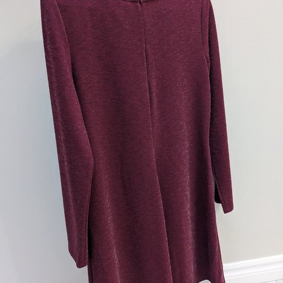 Wine Coloured Dress - Picture 3 of 3